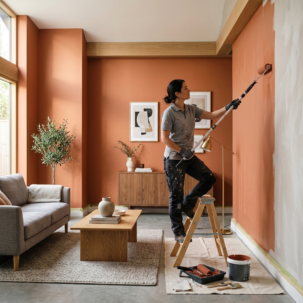 Interior painting services in Riyadh
